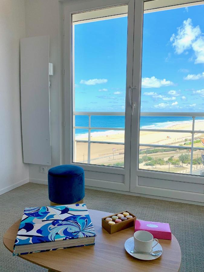 Vue superbe sur l’océan, la plage à vos pieds ! Soorts-Hossegor Exterior foto